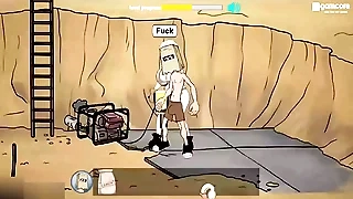 Fuckerman - Construction site Energetic 2D Cartoon Porn Gameplay